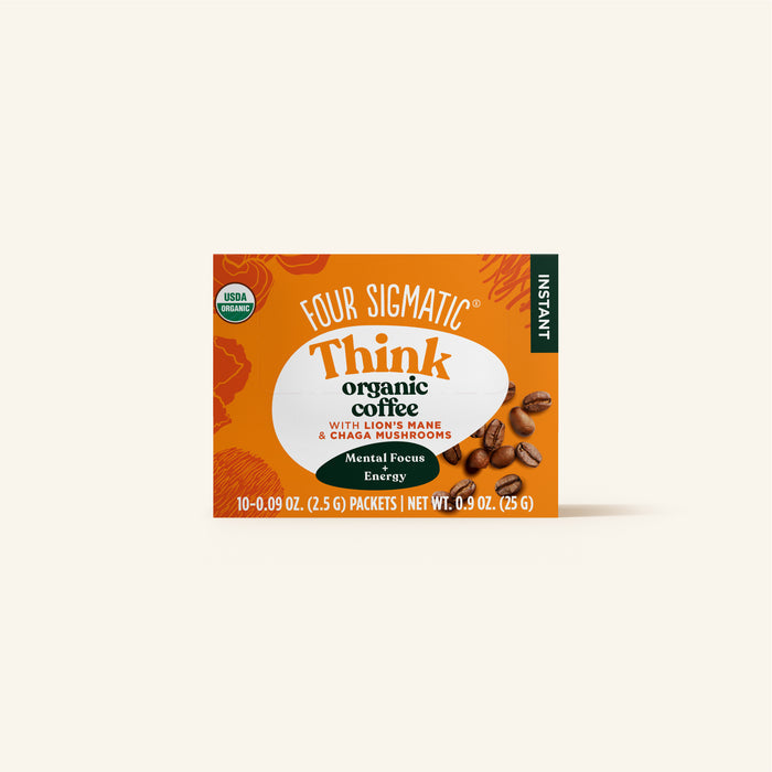 Café Instantané aux Champignons et à la Crinière de Lion 10 x 2,5 g - Bewell