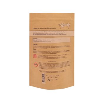 Lessive Naturelle en poudre au Bicarbonate 1KG