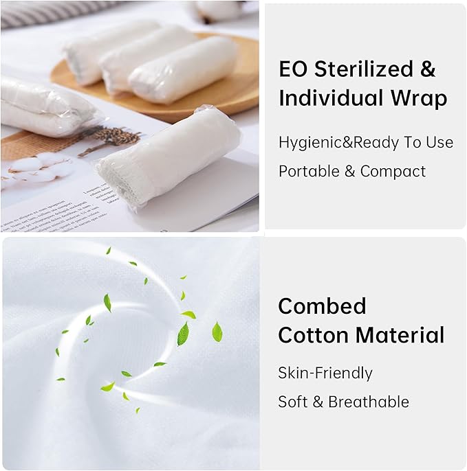 Sous-vêtements jetables pour femmes 100% coton Lot de 5 –Travelcare