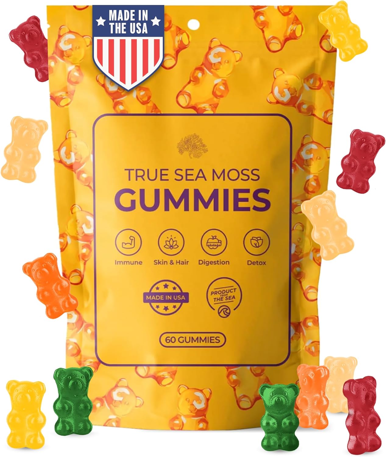 Gummies à la Mousse de Mer - True Sea Moss