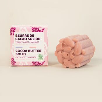 Beurre de cacao solide BIO - Iris et fève tonka