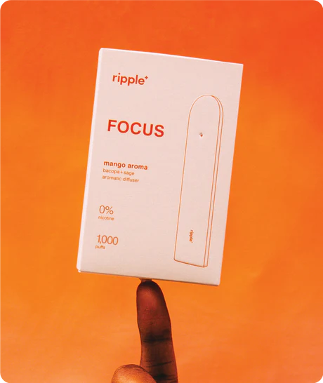 Diffuseur Ripple⁺ Focus Arome de Mango Zéro Nicotine