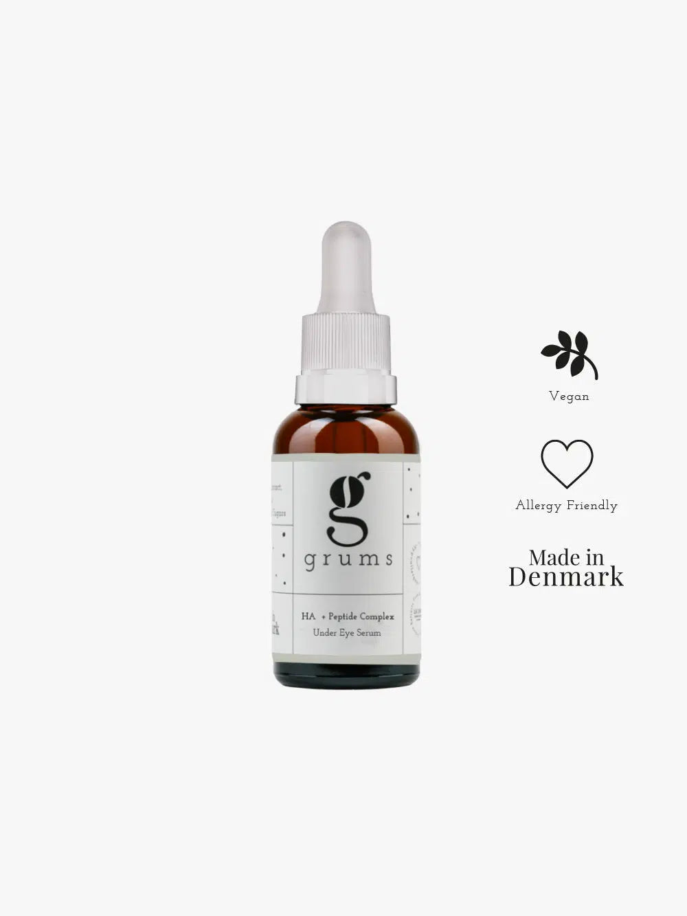 Grums Complexe HA + sérum peptidique sous les yeux 15ml