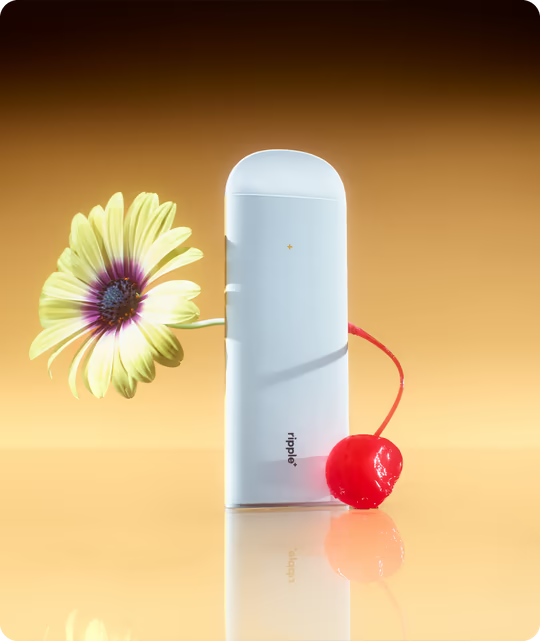 Diffuseur Ripple⁺ Happy Arôme de Fruit de la Passion Zéro Nicotine