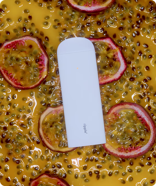 Diffuseur Ripple⁺ Happy Arôme de Fruit de la Passion Zéro Nicotine