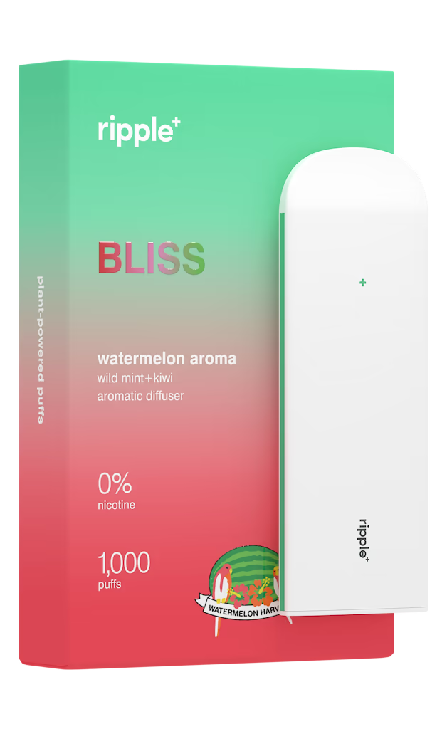 Diffuseur Ripple+ Bliss Arôme de Pastèque Zéro Nicotine