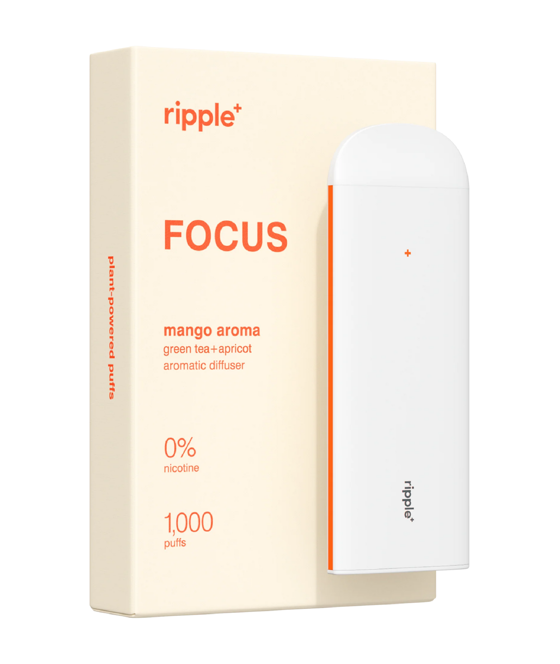 Diffuseur Ripple⁺ Focus Arome de Mango Zéro Nicotine - Bewell