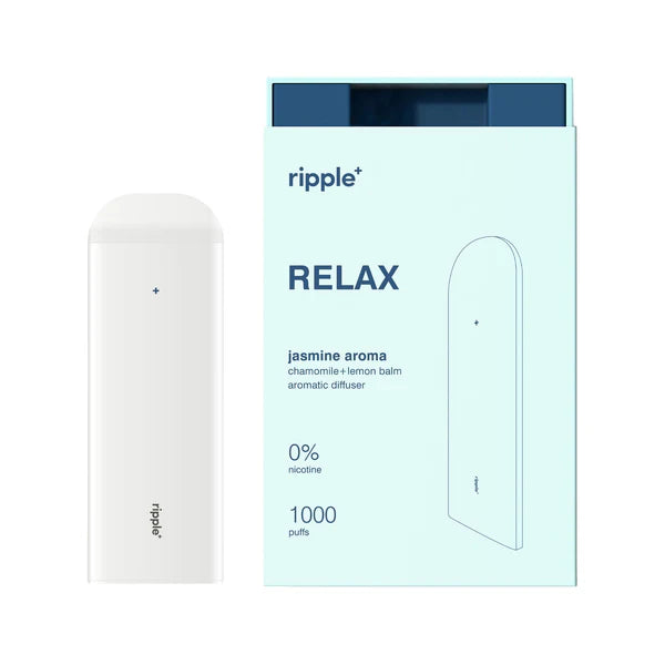 Diffuseur Ripple⁺ Relax Arome de Jasmin Zéro Nicotine