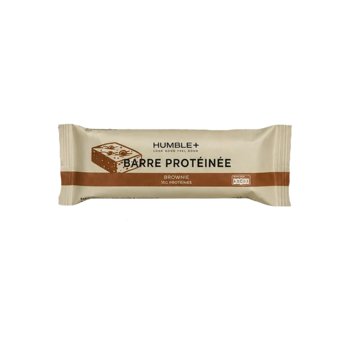 Barre protéinée brownie