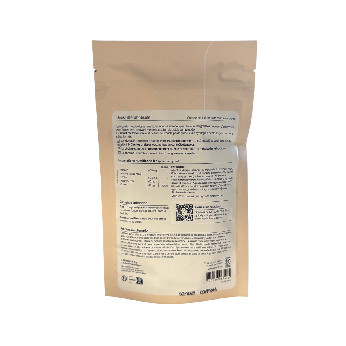 Boost Métabolisme Pêche Epycure