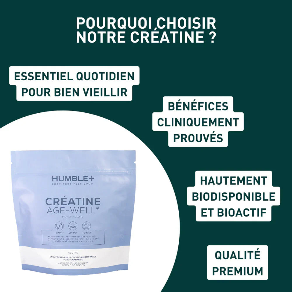 Créatine+ AGE-WELL® Humble+