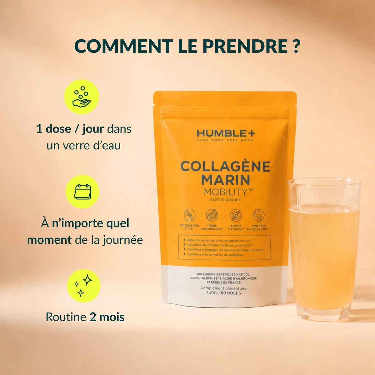 Collagène Mobility - Humble+ | Bewell  - Bewell