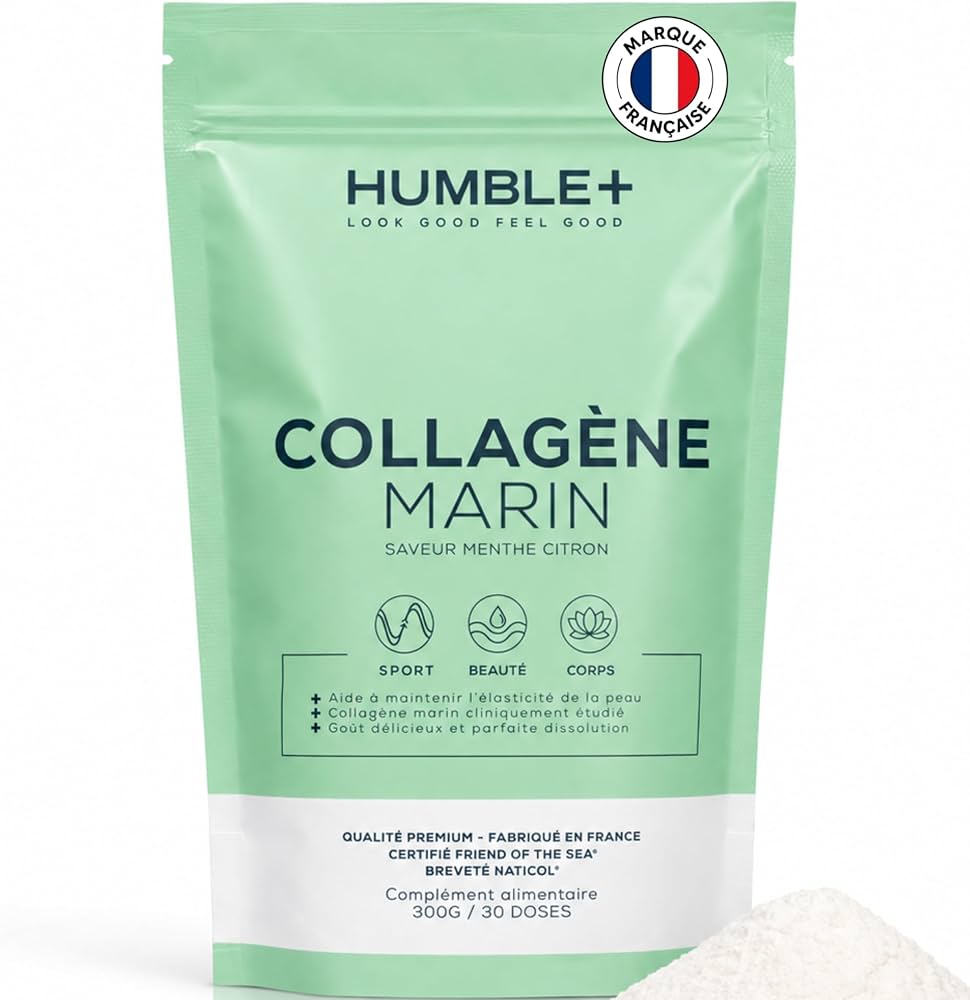 Collagène Marin Menthe Citron en Poudre Humble+