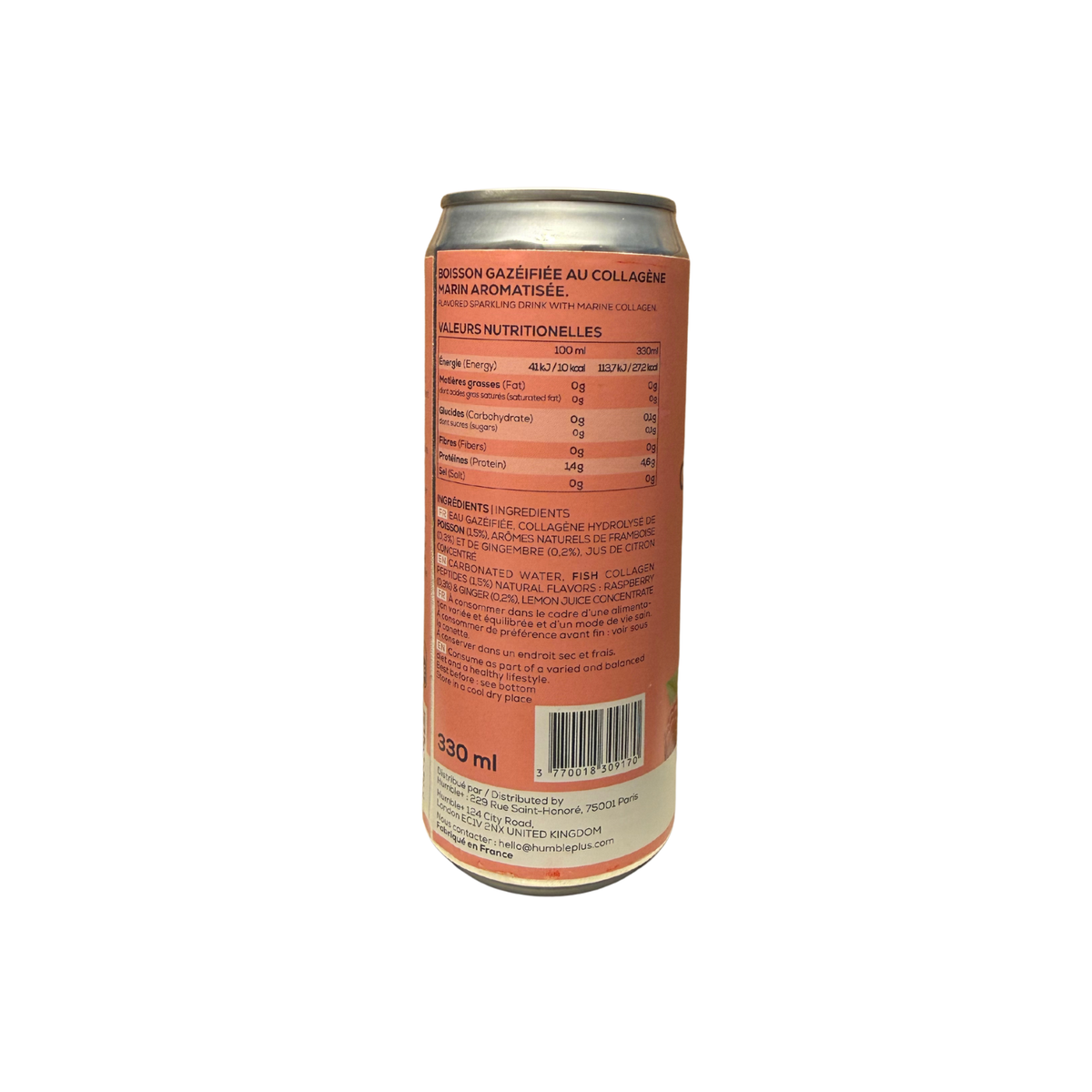 Raspberry Marine & Ginger+ Collagen Bere bevendo