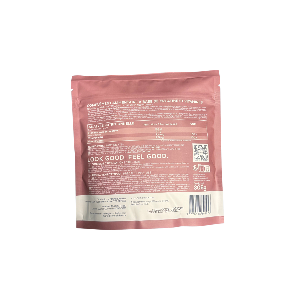 Créatine+ AGE-WELL® HUMBLE+, Compléments alimentaires - Bewell - Bewell