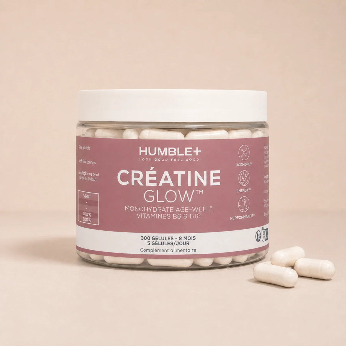 Créatine+ Glow AGE-WELL gélules