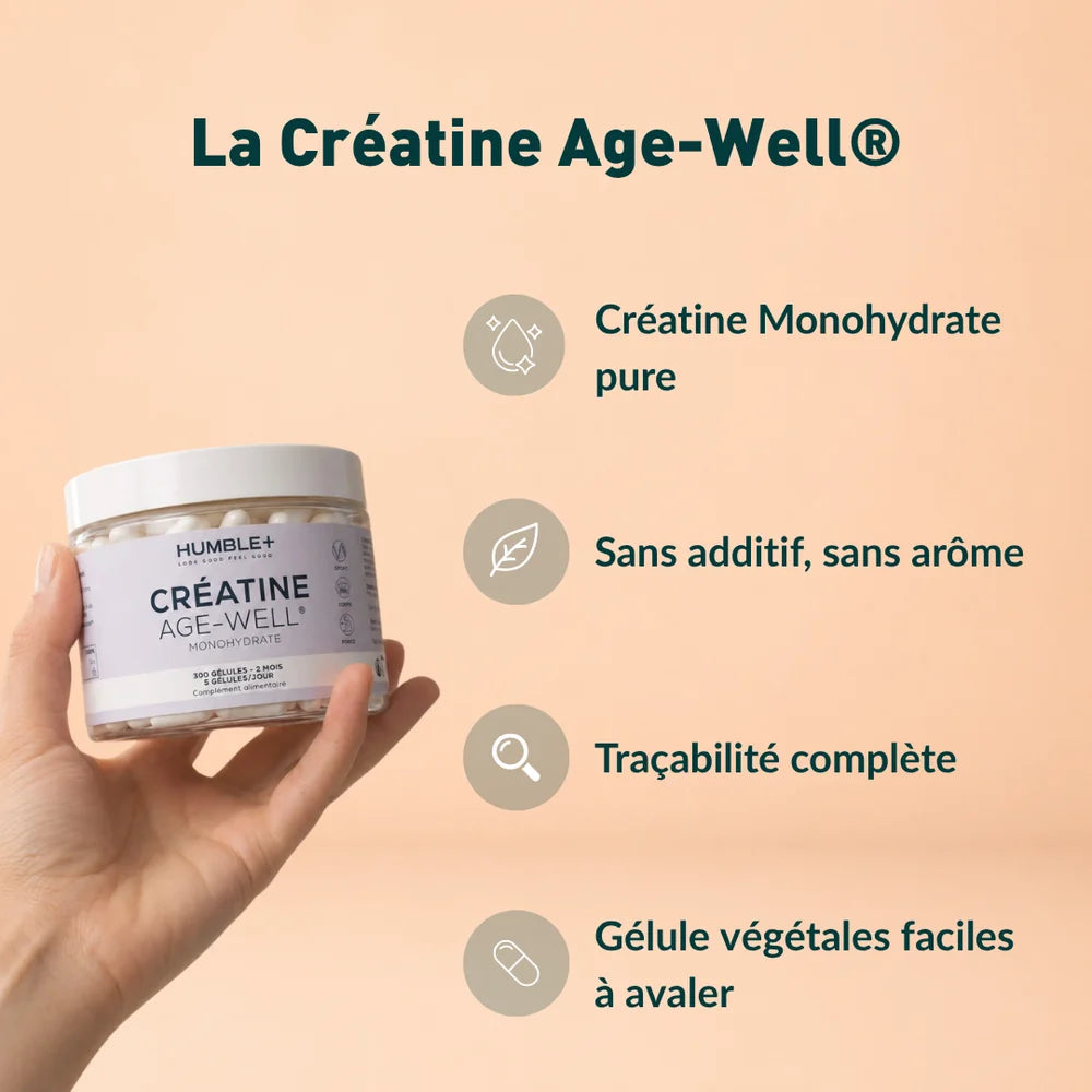 Créatine+ AGE-WELL® gélules