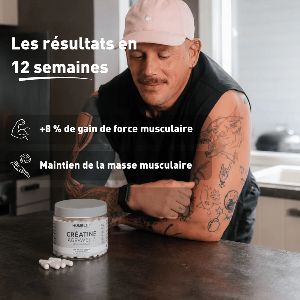 Créatine+ AGE-WELL® gélules