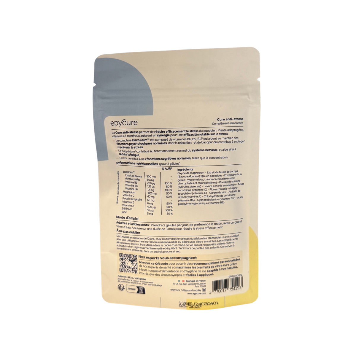 Complex anti-stress Epycure cure