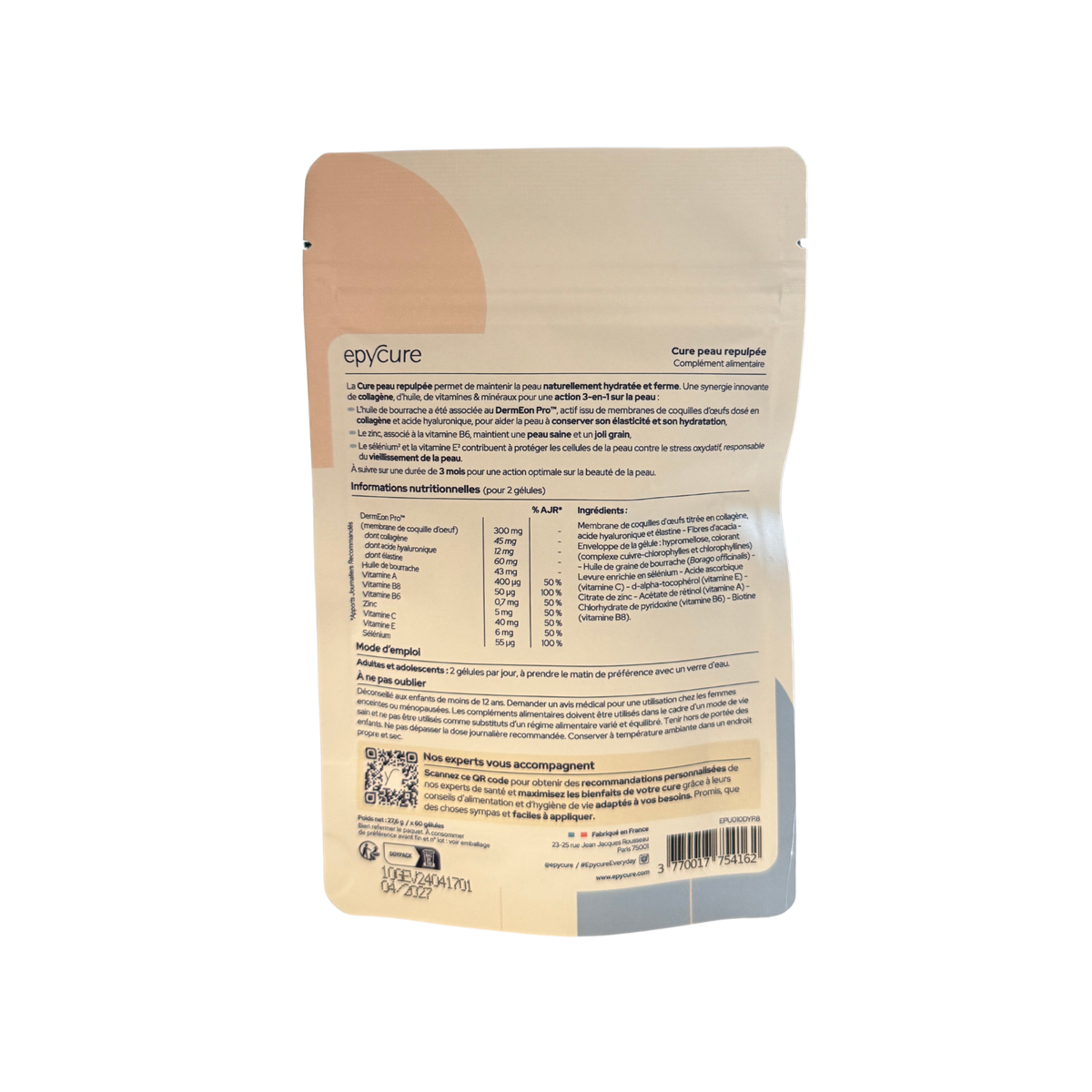 Reculpated skin cure Epycure