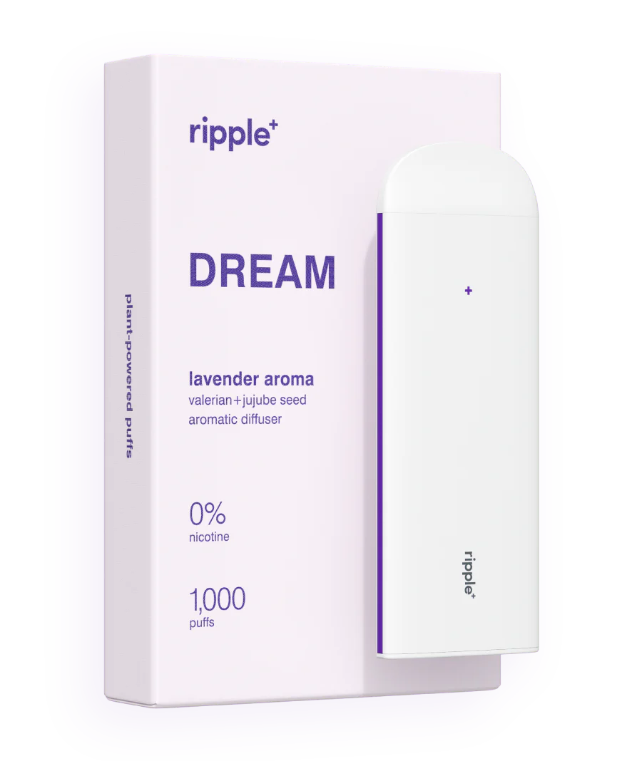 Diffuseur Ripple⁺ Dream Arome de Lavande Zéro Nicotine