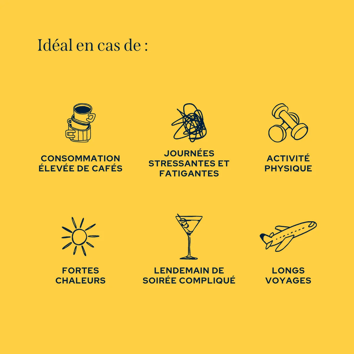Électrolytes énergie - 2 saveurs disponibles
