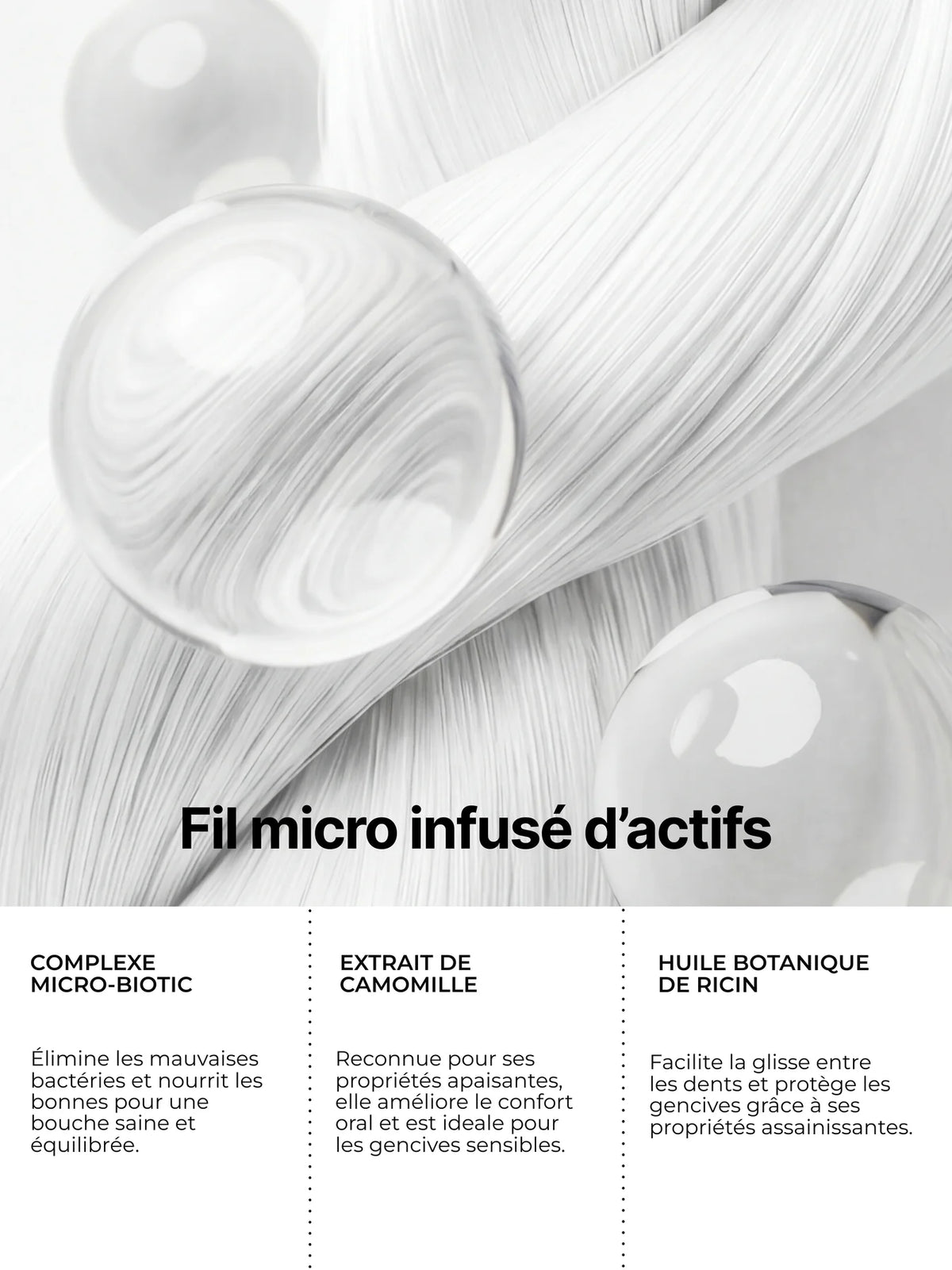Fil dentaire micro-infusé The Smilist - Bewell