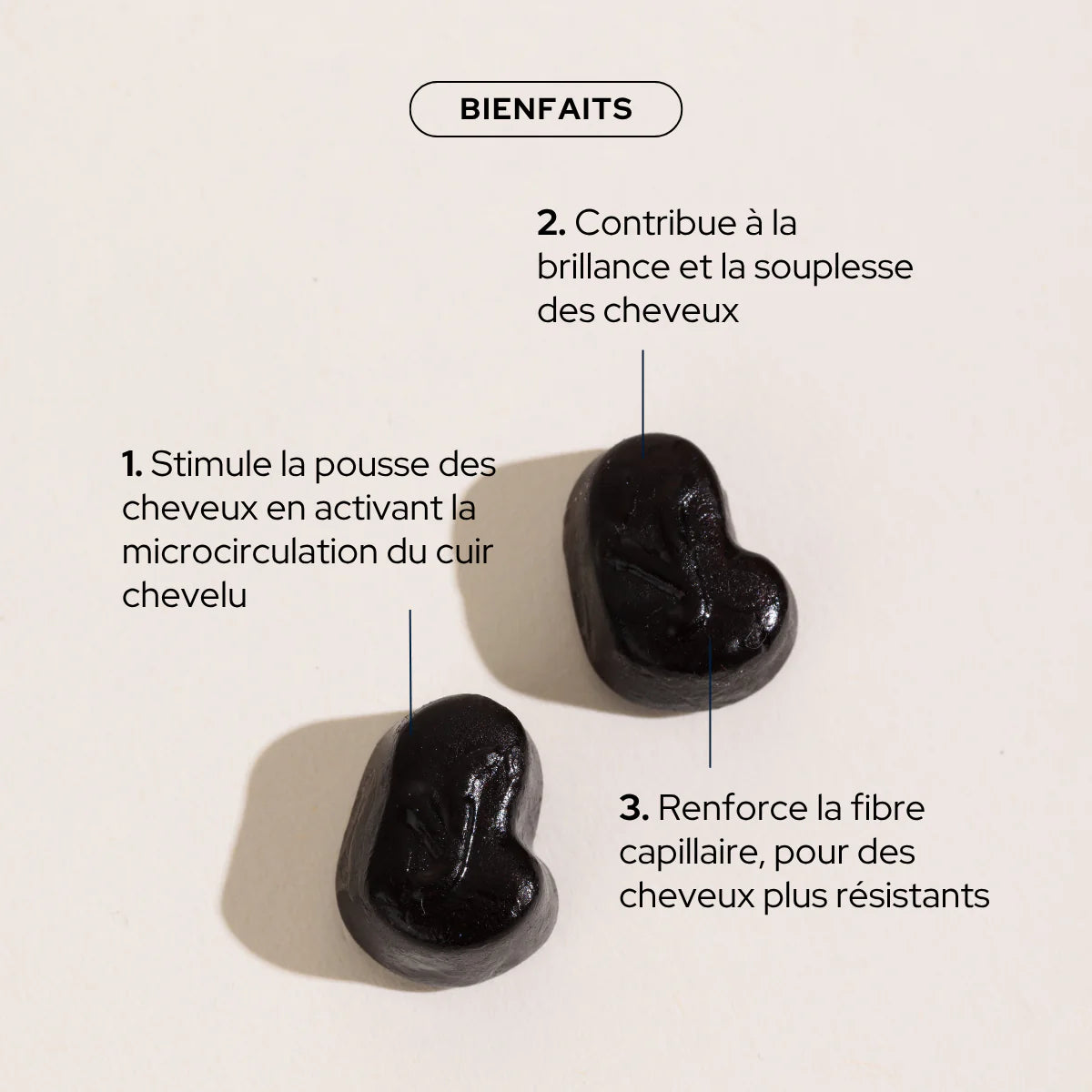 Gummies Cheveux & Ongles Sans Sucre