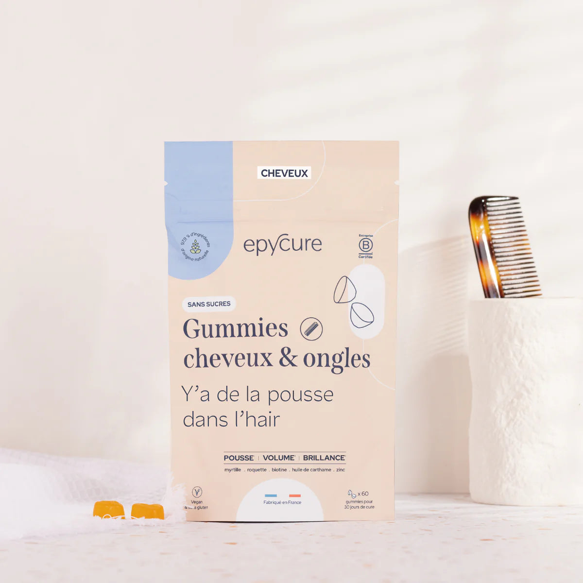 Gummies Cheveux & Ongles Sans Sucre Epycure