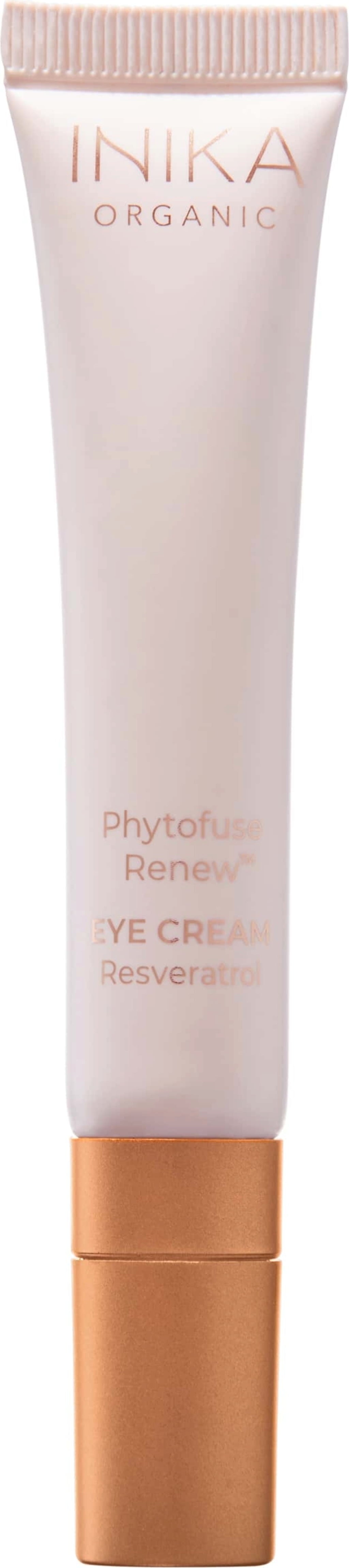 INIKA Crème Phytofuse Renew pour les Yeux au Resvératrol 15 ml