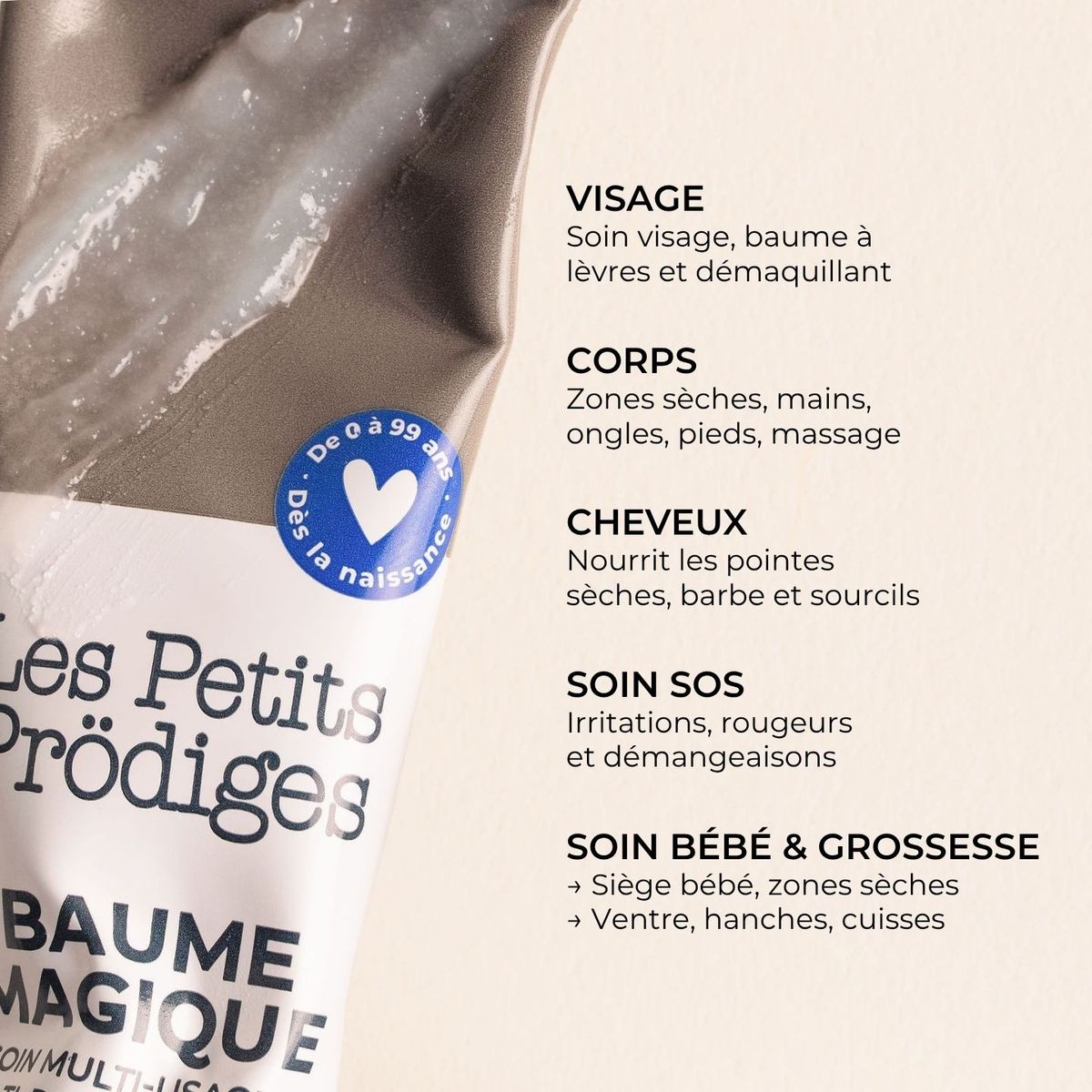 Baume Magique Tube Sans Parfum – petit format 20 ml