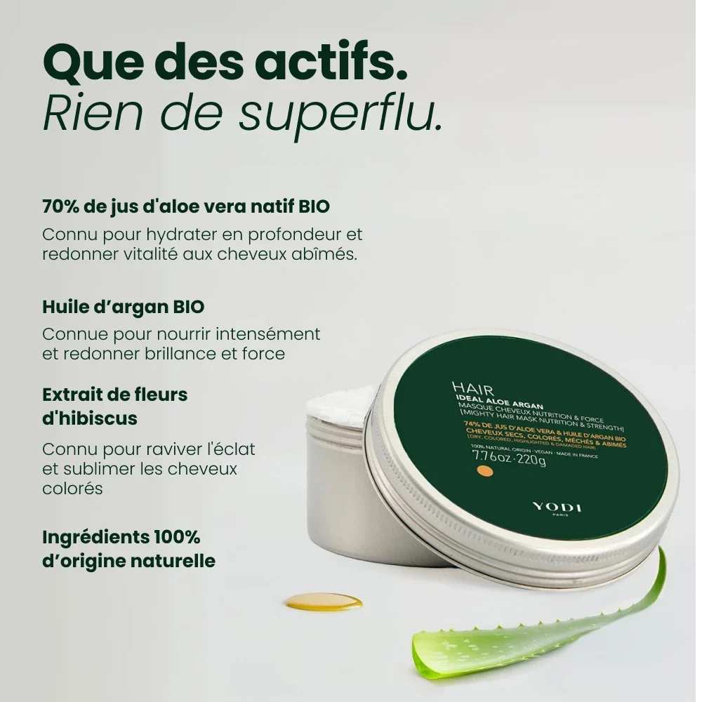 Masque capillaire nutrition & force