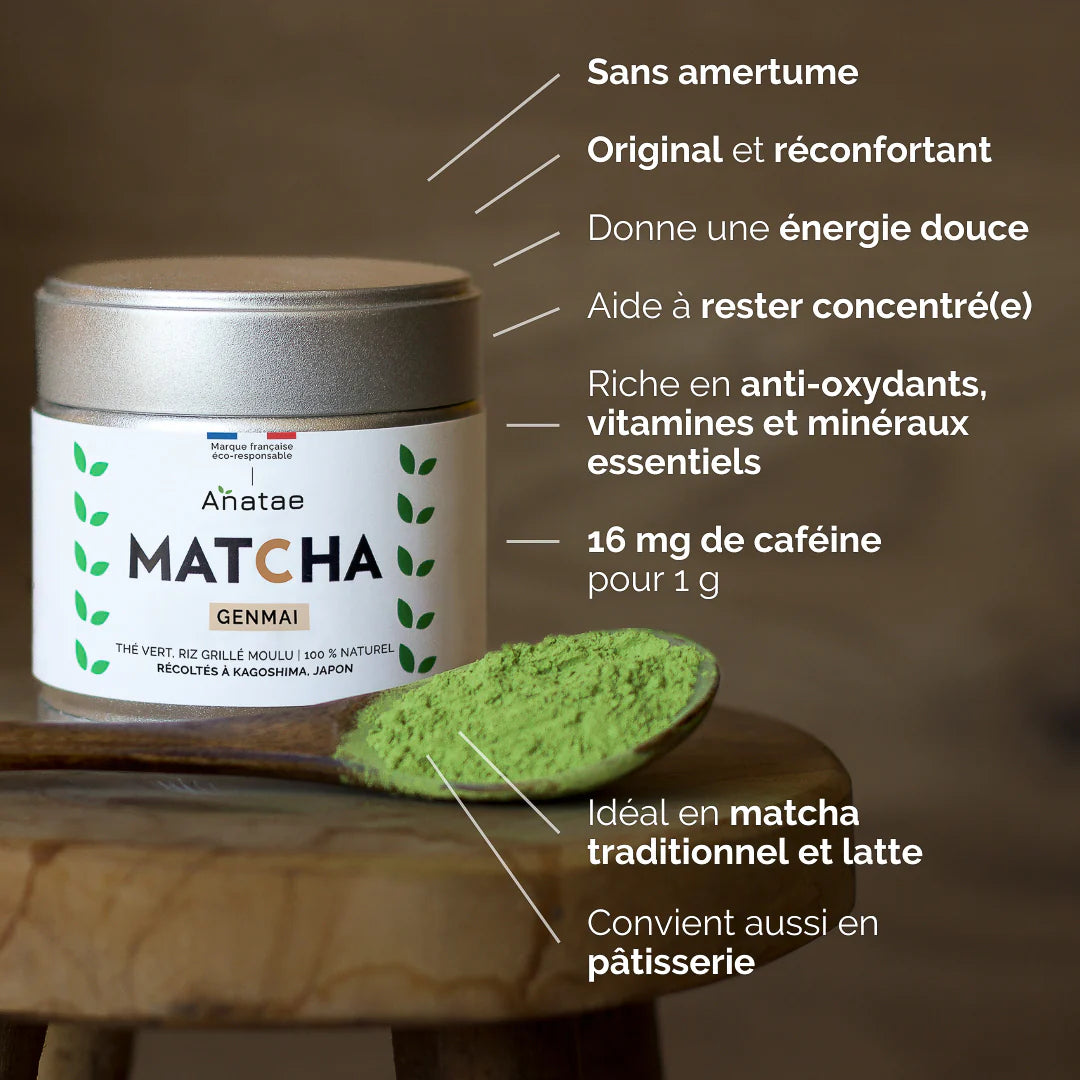 Thé Matcha Genmai 30g Anatae
