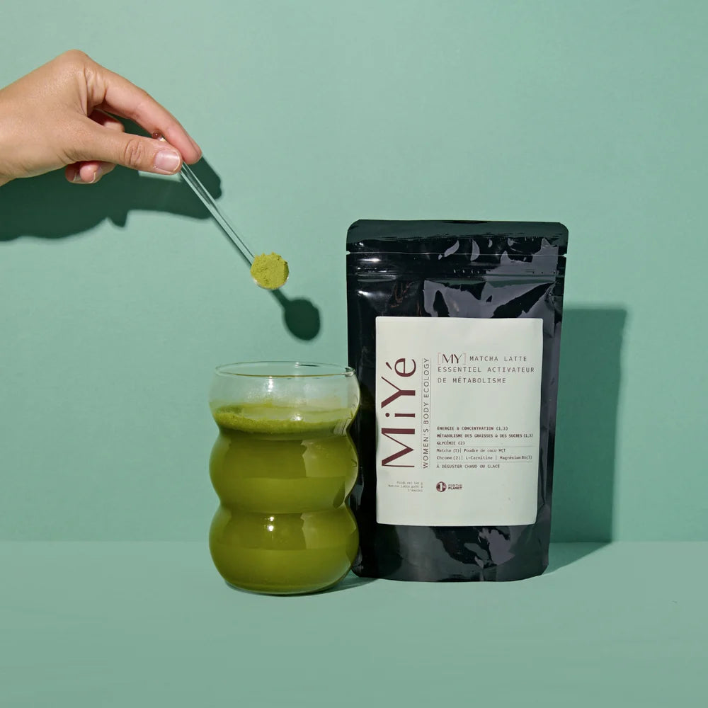 Matcha latte essentiel activateur de métabolisme