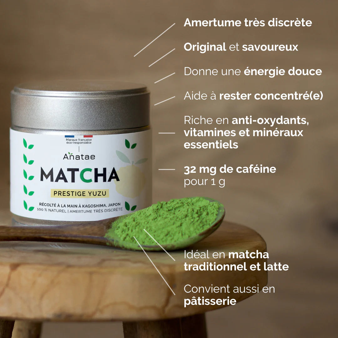 Thé Matcha Prestige Yuzu 30g Anatae
