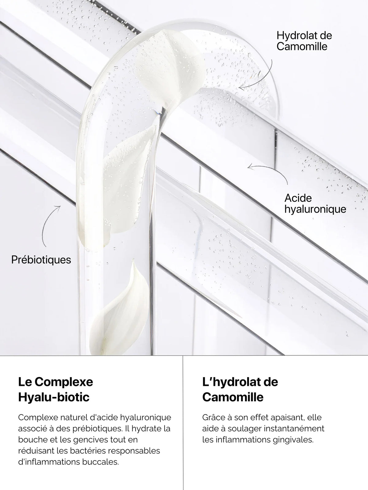 Micro-émulsion gencives hydra-confort