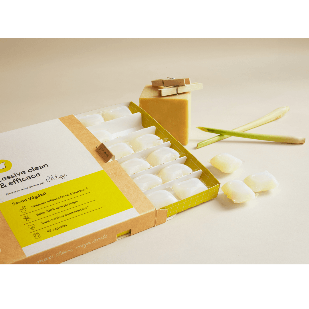 Lessive Savon végétal x20 - Bewell