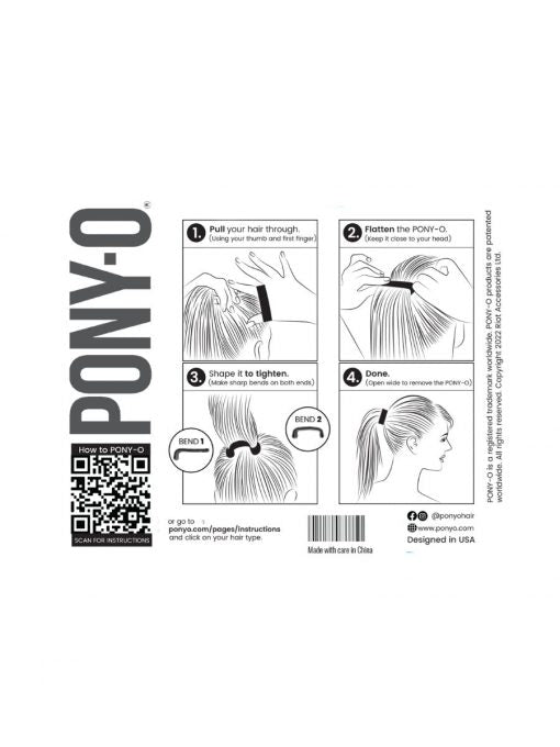 PONY-O  XL Dark Blonde Single