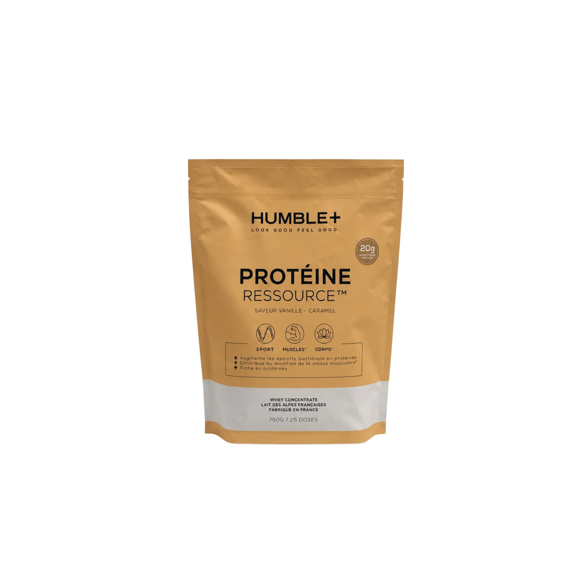 Protéine Ressource Vanille Caramel poudre
