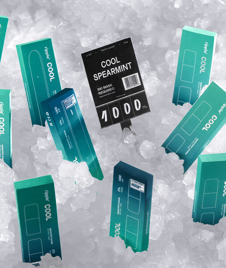 Diffuseur Ripple+ Cool Arôme Menthe verte