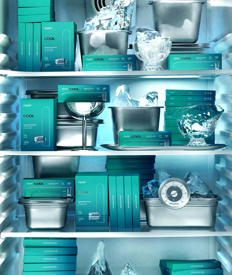 Diffuseur Cool Arôme Menthe Verte - Ripple | Bewell - Bewell