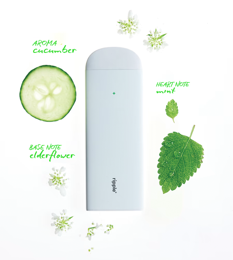 Diffuseur Détox Arôme Concombre - Ripple | Bewell - Bewell