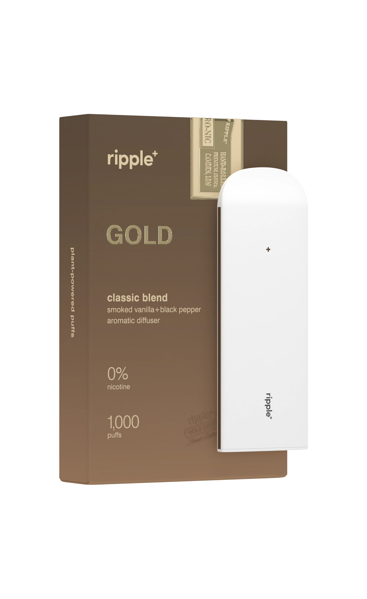 Diffuseur Ripple+ Gold Arôme Classic blend